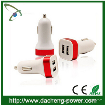 Hotly selling universal car battery charger with Dual Usb ports 5V 3.1A